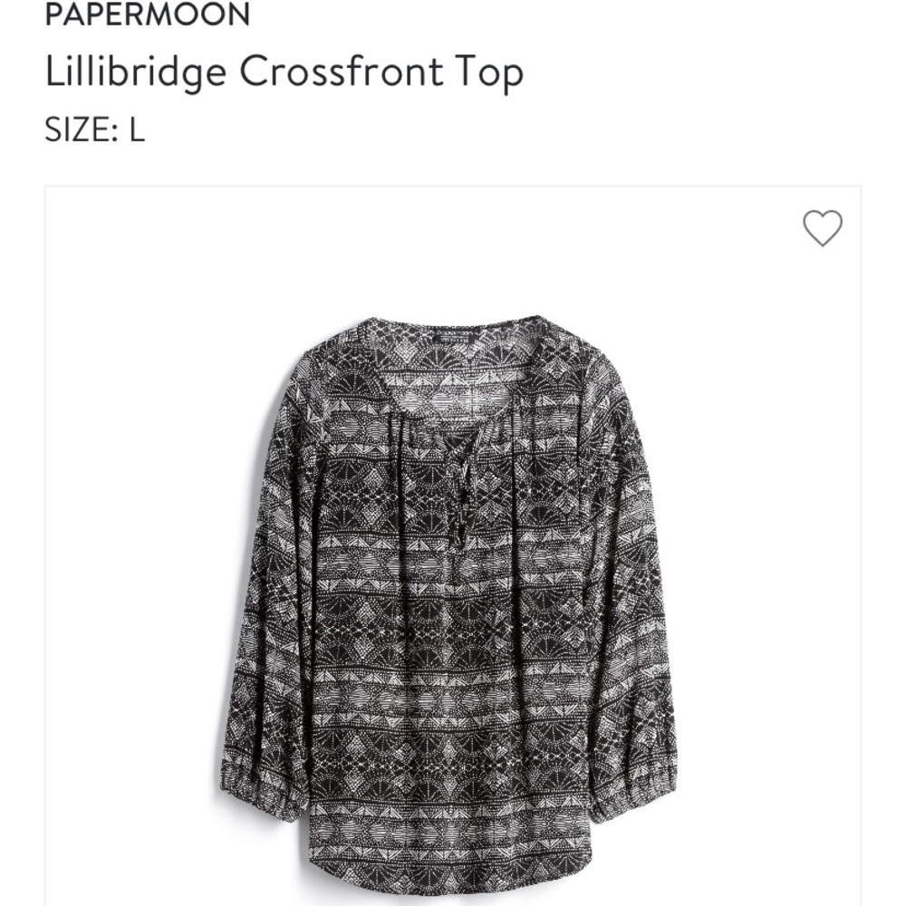 Papermoon for Stitch Fix Top
